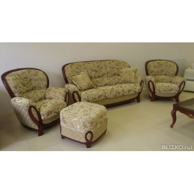 Мягкая мебель Клара диван и 2 кресла